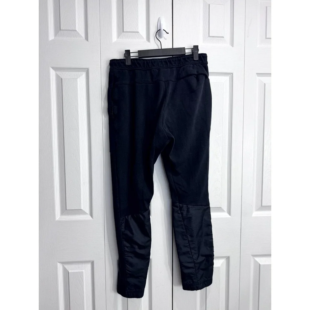 Nike Dri-Fit Jogger Sweatpants Mens‎ Medium Black Drawstring Logo Pull On Sports